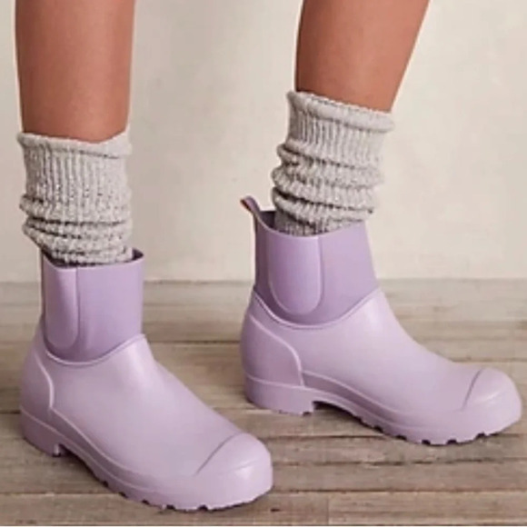 NWOT Free People Pastel Puddles Rain Boot - Picture 1 of 5